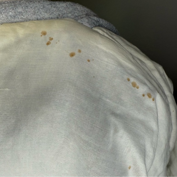 Vintage Acid Wash Denim Parka Jacket with Attached Hoodie | Size L - Picture 12 of 15